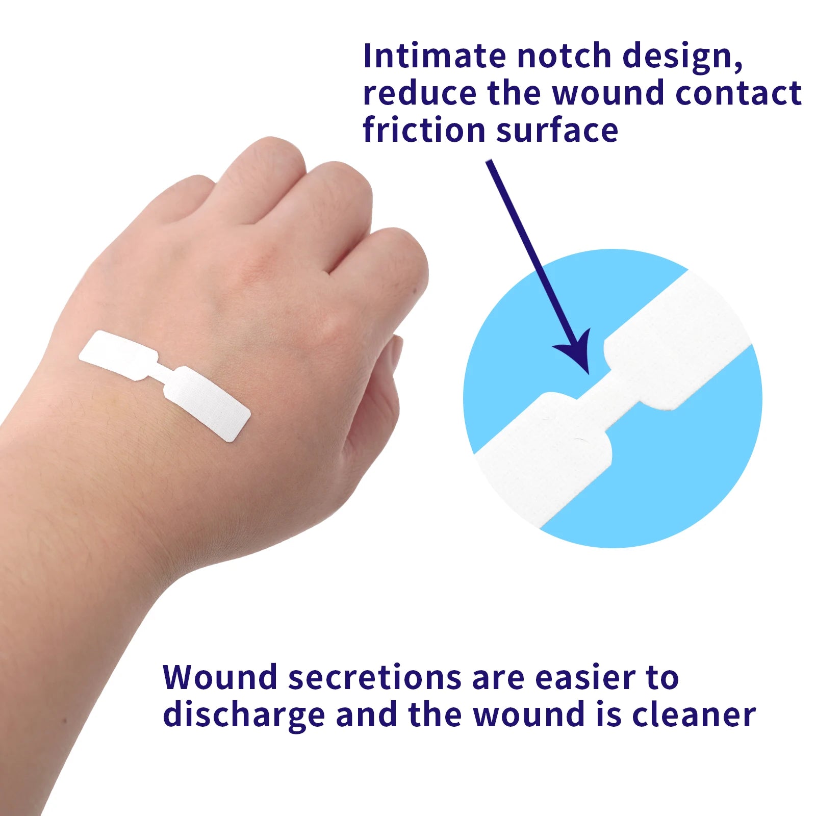 120PCS Waterproof Butterfly Band Aid – Small Adhesive Wound Closure Strips for Emergency Kits